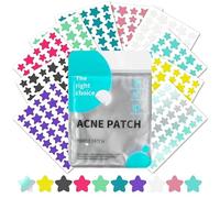 400 Pezzi pimple patch star, patch brufoli stelline Invisibile Naturale Hydrocolloid, cerotti per brufoli con olio dell'albero tè Acido Salicilico, acne patch Assorbenti Impermeabile e Traspirante