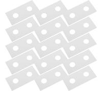 400 Pezzi Portamonete Trasparenti Fermagli Organizzatore Carta