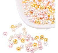 400 piezas de perlas de vidrio perlado mezcla apenas Rosa, 4 mm Attractive Design