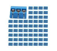 400 Pz Blu ABS KF301-3P 5,08 mm 3 Pin Collegare Morsetto A Vite Terminale del Connettore