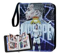 400 tasche porta carte da calcio Fly Emirates Cover Star Cards Custodia impermeabile PU con cerniera Organzier Holder Multi Purpose Card Organizer per il commercio di giochi, da collezione