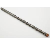 400 x 12 - 40 MM Kraftfeld Sds Max Croce Taglio Hm Quadro X Punta Trapano