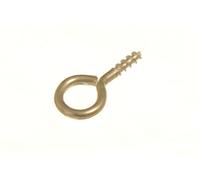 400 X Telaio Vite IN Occhio Chiuso Ganci Immagine Appendini 12mm X 1.2mm Eb