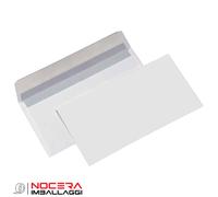 4000 BUSTE COMMERCIALI DA LETTERA BLASETTI 11X23 CM, 80G, BIANCHE SENZA FINESTRA