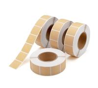 4000 etichette adesive per uso interno ed esterno, 2,2 x 2,2 cm, forma quadrata, in carta adesiva per allenamento e riparazione