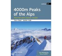 4000 m peaks of the Alps. Normal and classic routes