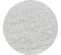 4000 perline rotonde per artigianato, 3 mm, in resina, per la creazione di gioielli, perline rotonde sfuse con foro, per cucito, artigianato, decorazioni, collane, bracciali, orecchini (bianco)