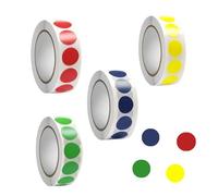 4000 Pezzi Bollini Adesivi Colorati Rotondi Colorate Dots Stickers Rotonde Etichette Adesive per il fai-da-te, la Classificazione dei Documenti