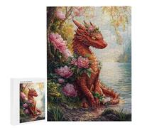 4000 Pezzi di Puzzle, Fiori Dragone4000 Pezzi di Puzzle per Adulti, Regalo di Anniversario, Regalo di Natale, Decorazione Della Casa, Prevenzione Della Degenerazione Cerebrale Negli Anziani v-398