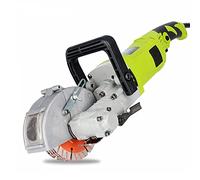 4000 W 6000 rpm Scanalatrice a parete elettrica Slot elettrico a parete con 5 lame per sega e pompa per acqua per mattoni cemento marmo Larghezza max. 35 mm. Profondità della scanalatura max. 35 mm