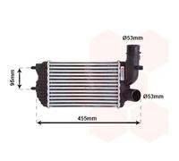 VAN WEZEL 40004183 Intercooler