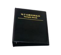 4000Pcs 0402 SMD capacitor sample book 80 kinds x 50pcs 0.5pF-1uF capacitor package sample book component package ICXLPMC