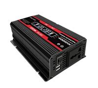 4000W Inverter 12V to AC 220V/110V Voltage Transformer Power Socket Converter for Car Home Outdoor(Red 12 V 110V)