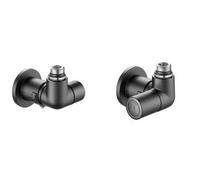 400303 Valvole HIGH-STYLE destra finitura nera 1/2” 23 p.1,5 1,27 1,37 CALEFFI