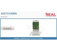 40073130BN REAL Resistenza, Ventilatore abitacolo per DACIA