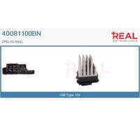 40081100BN REAL Resistenza, Ventilatore abitacolo per OPEL,VAUXHALL