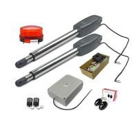 400KG Automatico Doppio Braccio Elettrico Porta a battente Apriporta Operatore Motore Attuatore Più vicino Tipo for impieghi gravosi Facile installazione Universale Commerciale Industriale(Kit n)