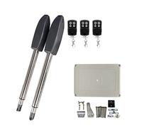 400KG Kit di apertura del cancello a battente elettrico automatico Tirare il braccio di guida Attuatore motore for porta a battente Multi telecomando opzionale for vialetto,Modalità di potenza flessi