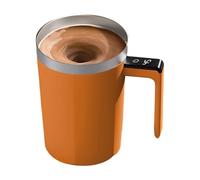 400ML with Temp Display Lid Automatic Magnetic Stirring Cup - Self Stirring Coffee Mug | Rechargeable Mixing Drinkware for Gym Workout Travel Kitchen Home Workplace Tea Water Powder Milk, Electric Pro