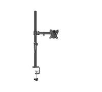 400mm DL-T901-140 Supporto da tavolo Full Motion Supporto for monitor in acciaio da 360 gradi 10quot; -27quot; base del morsetto Braccio di montaggio del monitor Carico 15 kg(With clamp base)