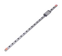 400mm Linear Guide Rail with Slider, High Precision Bearing Steel Rail for CNC & 3D Printer, Micro Motion Slide with Interchangeable Design High Load Capacity Smooth Sliding