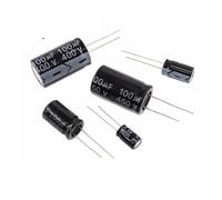 400V 1uf 2.2uf 3.3uf 4.7uf 6.8uf 8.2uf 100uf 22uf 33uf 47uf 68uf 82uf Aluminum Electrolytic Capacitor NWPNLXEA(400v 1uf 20pcs)