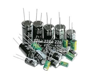 400V 1uf 2.2uf 3.3uf 4.7uf 6.8uf 8.2uf 100uf 22uf 33uf 47uf 68uf 82uf Aluminum Electrolytic Capacitor 400WV 400vdc 400v4.7uf CZAOINCU(400v 220uf 2pcs)