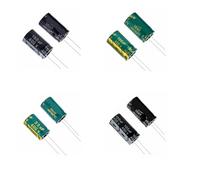 400V DIP High Frequency Aluminum Electrolytic Capacitor 1uF 2.2uF 3.3uF 4.7uF 6.8uF 8.2uF 10uF 15uF 22uF 33uF 47uF 56uF 68uF MQXFCZUX(400V 220uF 2PCS)