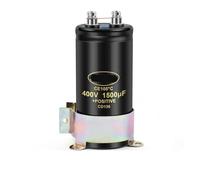 400V1500UF 50x105 MFD Aluminum Screw Audio Filtering Electrolytic Capacitor 105℃ CD136 Bolt Capacitors 1500UF CZAOINCU