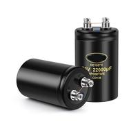 400V3300UF 63.5x105 MFD Aluminum Screw Audio Filtering Electrolytic Capacitor 105℃ CD136 Bolt Capacitors 3300UF MQXFCZUX