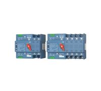 400VAC 220VAC 63A 2P 4P 125A Single Phase ATS Automatic Transfer Switch Changeover Dual Power For Generator solar MQXFCZUX(Generator Type,2P 125A 220V)