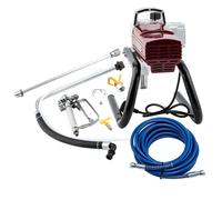 400w 2900psi 200 Bar Elettrico Aria Muro Interno Meno Vernice Spray Gun Kit Nuo