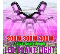 400W LED Pianta Coltiva La Lampadina Lampada a Spettro Completo E27/E26 Fiore per Interni Idroponica Serra Tenda Pomodoro Coltivazione di Verdure