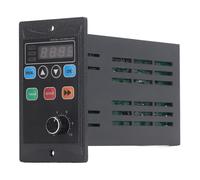 400W Mini Motor VFD Inverter Single Phase 176-264V Input to 3 Phase 0-220V Output Variable Frequency Drive Controller
