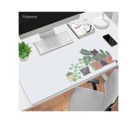 (400x900x2mm-WA0213 7) Tappetini per mouse Cat Plant Tappetino per mouse da gioco Tappetino per mouse