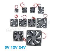 4010 12025 8010 30mm dc 5V 12V 24V Ventola di raffreddamento Motore Brushless Case Silenzioso 40MM 50MM 60MM 70MM 80MM 90MM 120MM per stampa 3D 2PIN