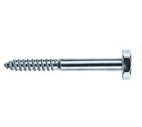 40135 Q.TA' 50 TIRAFONDO P/LEGNO TE 8X180MM ZINCATO UNI704