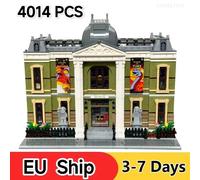 4014 pz museo di storia naturale 10326 più grande Set di edifici modulari architettura Street View Building Blocks giocattolo regalo per bambini