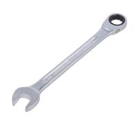 40171515 Chiave Anello Bocca 15mm Acciaio Cromato con Cricchetto STAHLWILLE