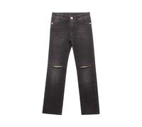 4021AQ jeans bimba TWIN-SET kid denim jegging black