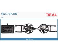 40227370BN REAL Elettromotore, Ventola radiatore per FIAT