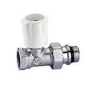 Valvola termostatizzabile diritta Caleffi 402 per radiatori F 3/8 402302