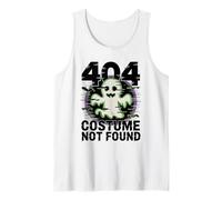 404 Costume Non Trovato Design Halloween Pixel Art Canotta