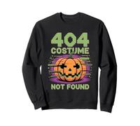 404 Costume Non Trovato Design Halloween Pixel Art Felpa