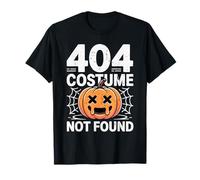 404 Costume Non Trovato Design Halloween Pixel Art Maglietta