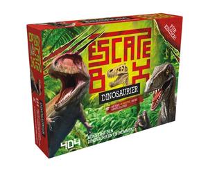 404 Editions, Escape Box Dinosaurier, Gioco da Ragazzi, Gioco Puzzle, 2-5 Giocatori, dai 7+ Anni, 45+ Minuti, Tedesco