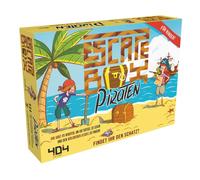 404 Editions, Escape Box Pirati, gioco da ragazzi, gioco puzzle, 2-5 giocatori, dai 7+ anni, 45+ minuti, tedesco