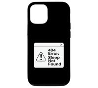 404 Errore Sonno Non Trovato Divertente Stanco Coder Design Custodia per iPhone 12/12 Pro