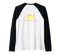 404 Motivazione Non trovata Corrispondenza BFF Girls Twin Art sul Retro Maglia con Maniche Raglan