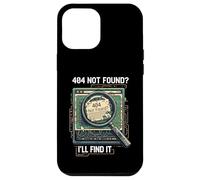 404 Not Found I'll Find It Coder Programmer Tech Humor Custodia per iPhone 12 Pro Max